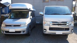 約15年ぶりのキャンカーの乗り換え