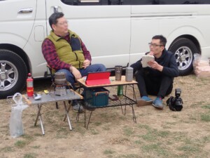 Shidenさん取材中