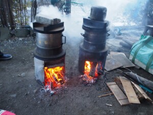 餅つき用カマド 餅つき用カマド