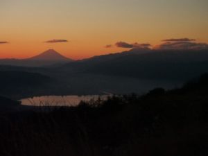 2017初日の出直前 2017初日の出直前