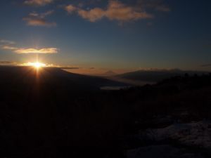 2017初日の出と富士山~南アルプス(北岳あたり) 2017初日の出と富士山~南アルプス(北岳あたり)