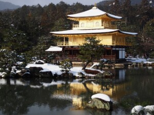雪の金閣寺1 雪の金閣寺1