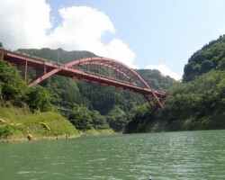 秩父さくら湖の橋 秩父さくら湖の橋