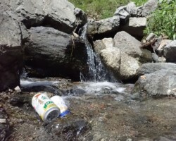 カヤック休憩場所にて カヤック休憩場所にて