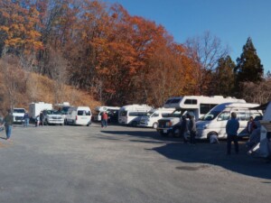 2日目紅葉のみどりの村